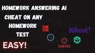 How To Cheat on Any Homework / Quiz / Test Using AI Answering Homework Extension