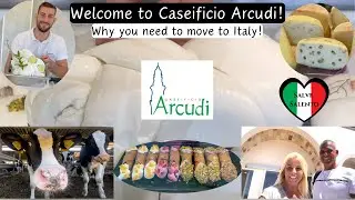 Welcome to Caseificio Arcudi in Soleto Italy! Watch them make cheese and tour the dairy with us!