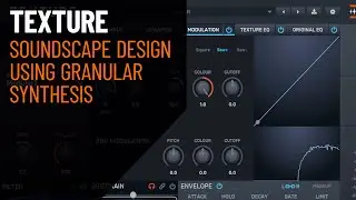 Granular soundscapes using Texture