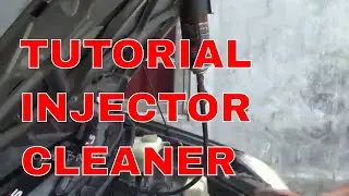 Tutorial Injector Cleaner & TUNE UP Clean Up Mesin Ruang bakar - Car Maintenance Program