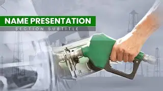 Gasoline Pump Refueling Car PowerPoint Template - All You Need to Know