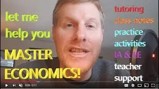 Let me help you MASTER economics!