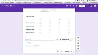 Create a Rubric with Google Forms