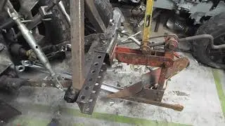 Подгонка и регулировка мотоблочного плуга / Самодельный трактор своими руками
