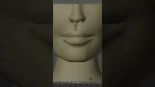 How to 3d Sculpt Realistic Lips