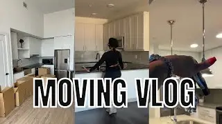 VLOG | DIA DE MUDANZA | EMPTY APARTMENT TOUR | TORMENTAS EN DALLAS TX
