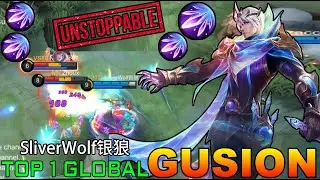 Perfect Gameplay!! Aggressive Rotation Gusoin Fast Hand Combo - Top 1 Global By SliverWolf银狼 | MLBB.