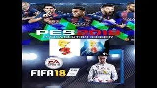 E3 !!!- Pes 2018,FIFA 2018 trailer , new , new modes , visuals , gameplay, RUMORS