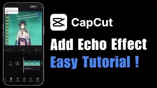 How To Add Echo Effect In Audio CapCut ! (2024)