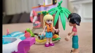 Развлечения на пляже КОМИКС Lego Friends