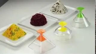 Vin et Cuisine aime le Food Design, avec ces 3 moules à façonner