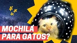 MOCHILA ASTRONAUTA PARA GATOS - Unboxing e Review