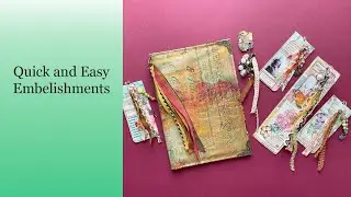 Ribbon Tassels using Ribbon Crimps
