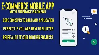 Flutter E-Commerce App with Firebase | Flutter App with Backend 2023