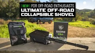 Rhino USA Collapsible Survival Shovel