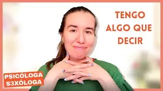 Me sincero como Psicóloga...