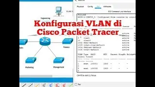 Konfigurasi VLAN di Cisco Packet Tracer | 2020