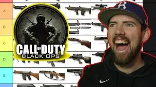 RANKING BLACK OPS 1 WEAPONS (Weapon Tier List)