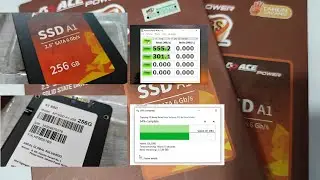 Review / Benchmark SSD SATA ACE POWER A1 256GB