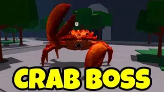 New *UPDATE* CRAB BOSS SHOWCASE UPDATE In The Strongest Battlegrounds! (Roblox)