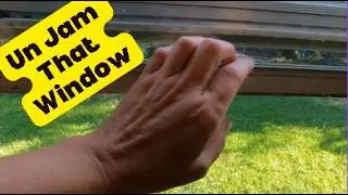 Stuck Window Fix, Hard to Open