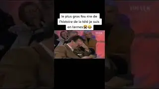 Le plus gros fou rire de l’histoire de la télé #shorts