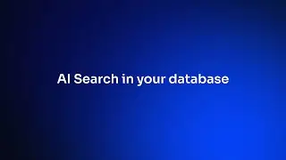 AI Search in your database - Hamish Ogilvy, Algolia