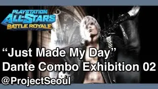 PlayStation All-Stars Battle Royale / PSASBR: Dante Combo Exhibition HD 2
