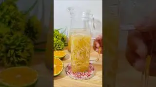 Citrus Coconut Drink #refreshingdrink #juice #homecafe