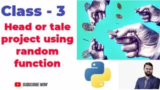 Random Function in python.  Project on random function