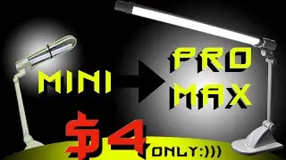 Мощный LED-светильник из старой люминесцентной лампы