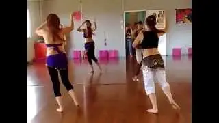 Danse orientale-Stage avec Leila (deuxième partie) 2009/2010