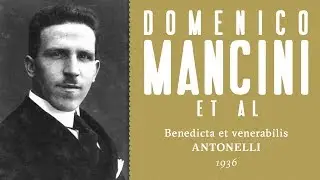 Domenico Mancini (in quartet) - Benedicta et venerabilis [Antonelli] - 1936