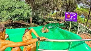 The Riu Salvatge Wild River Water Slide at Water World Parc