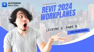 Revit Architecture 2024 Hindi | Lecture 2 | Part 6 | Workplane | Gaurav Goswami