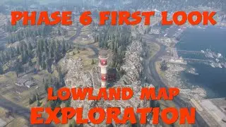 SnowRunner Phase 6 New Map The Lowland First Look And Exploration