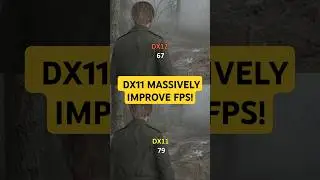 Massively Improve FPS! Silent Hill 2 DX11 vs. DX12 