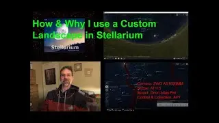 How & Why I Use a Custom Landscape in Stellarium