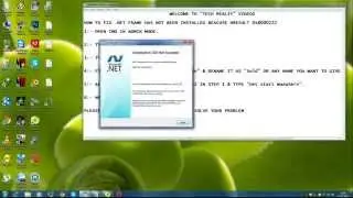 HOW TO FIX .NET FRAME HAS NOT BEEN INSTALLED BEACUSE HRESULT 0x8000222 or .NET FRAME ERROR