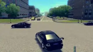 Дрифт в City Car Driving (очень старое видео)