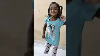 Aesha dancing for the beat