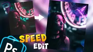 Make Neon Glow Like PhaseRunner | Free PSD! & STOCKS | Speed edit