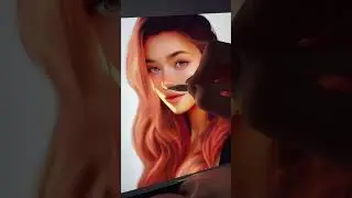 Digital portrait on procreate