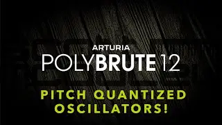 Arturia PolyBrute 12 - Pitch Quantized Oscillators