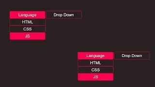 How To Create Drop Down Menu Using | HTML & CSS