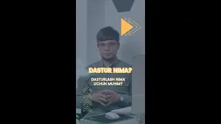 Dastur nima? Dasturlash nima uchun muhim?