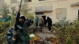 Страйкбол на севере #страйкбол#север#мурманскаяобласть#заброшки#airsoft#airsoftgun#gopro