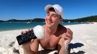 ASMR on the World’s Whitest Beach 🐚 Whispering Waves & Relaxing Tingles