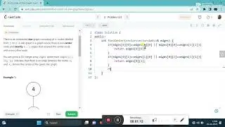 1791. Find Center of Star Graph ||  LEETCODE SOLUTION || GRAPH || C++