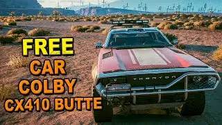 Cyberpunk 2077 - How To Get Colby CX410 BUTTE Car For Free